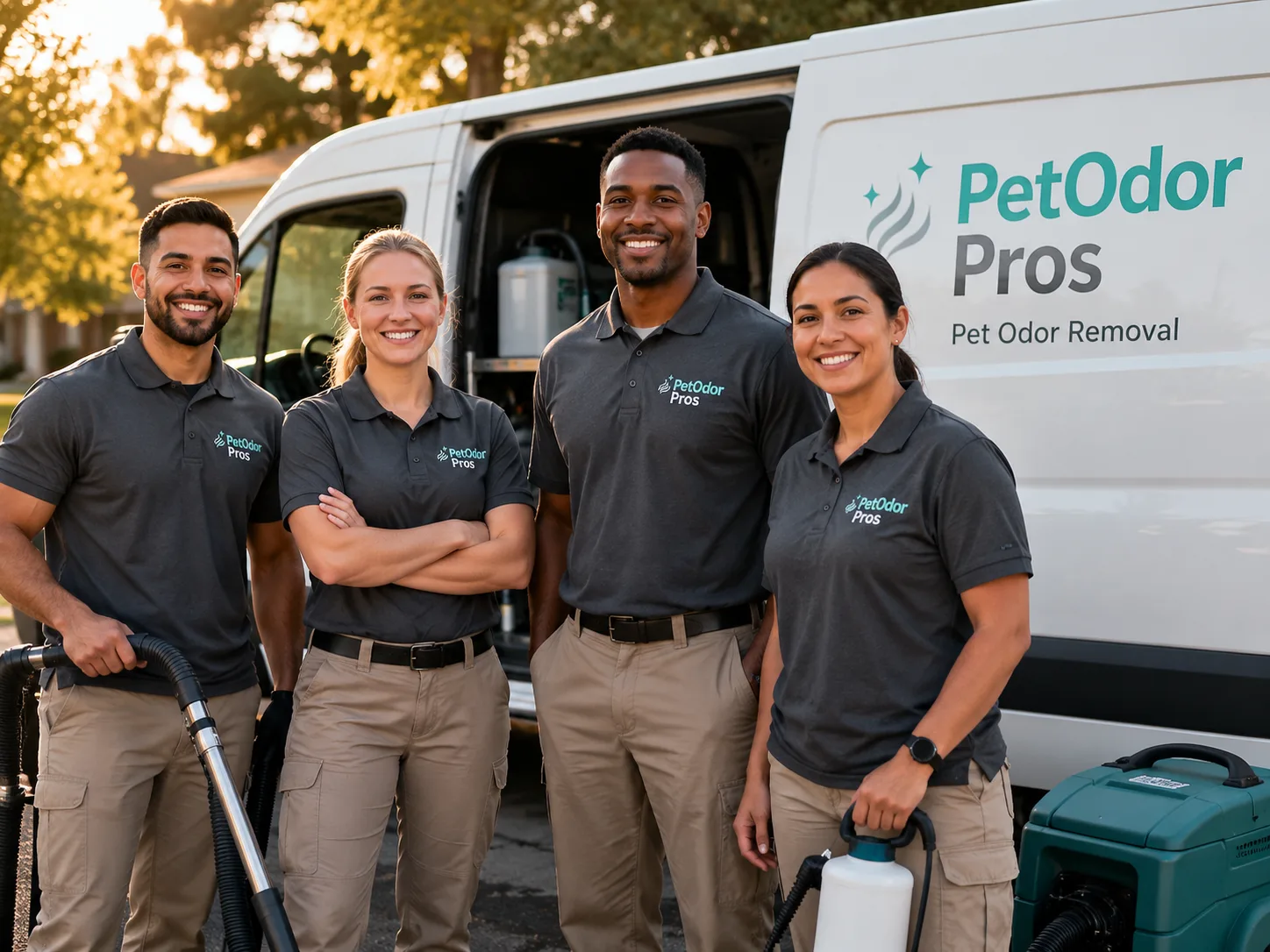 Pet Odor Removal team serving Victor, CA